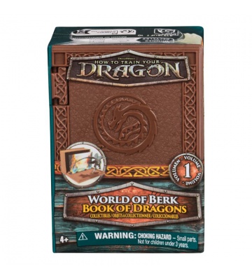 Drachenzähmen leicht gemacht Figur mit Karten im Drachenbuch