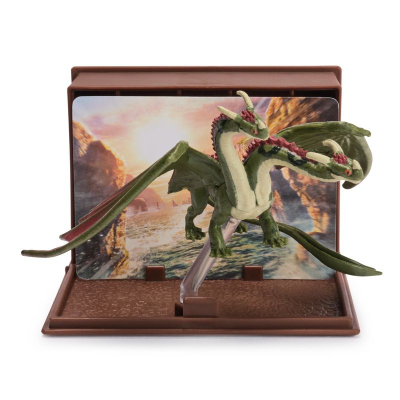 Drachenzähmen leicht gemacht Figur mit Karten im Drachenbuch