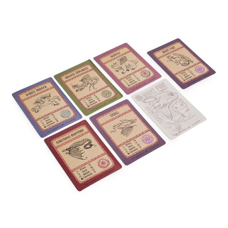 Drachenzähmen leicht gemacht Figur mit Karten im Drachenbuch