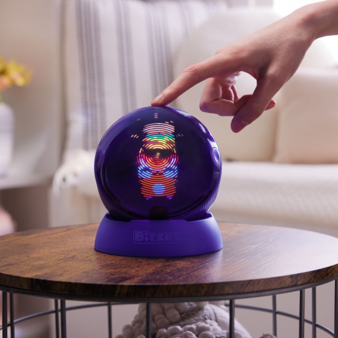 Bitzee interaktives digitales Haustier Hamster in der Kugel