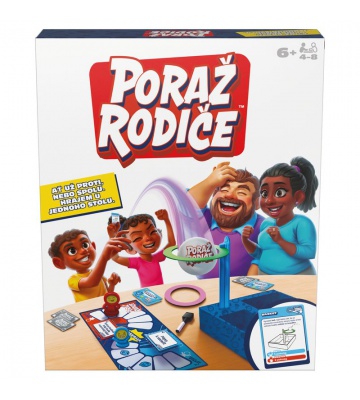 Spin Master Games Gesellschaftsspiel Schlag die Eltern 2025 - tschechische Version