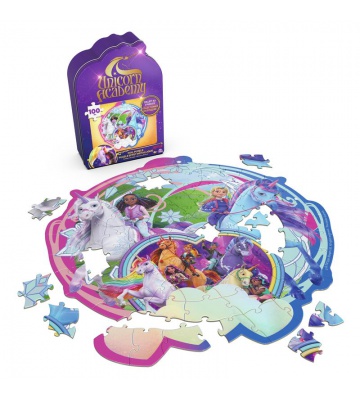Unicorn Academy Puzzle Eisabenteuer 100 Teile