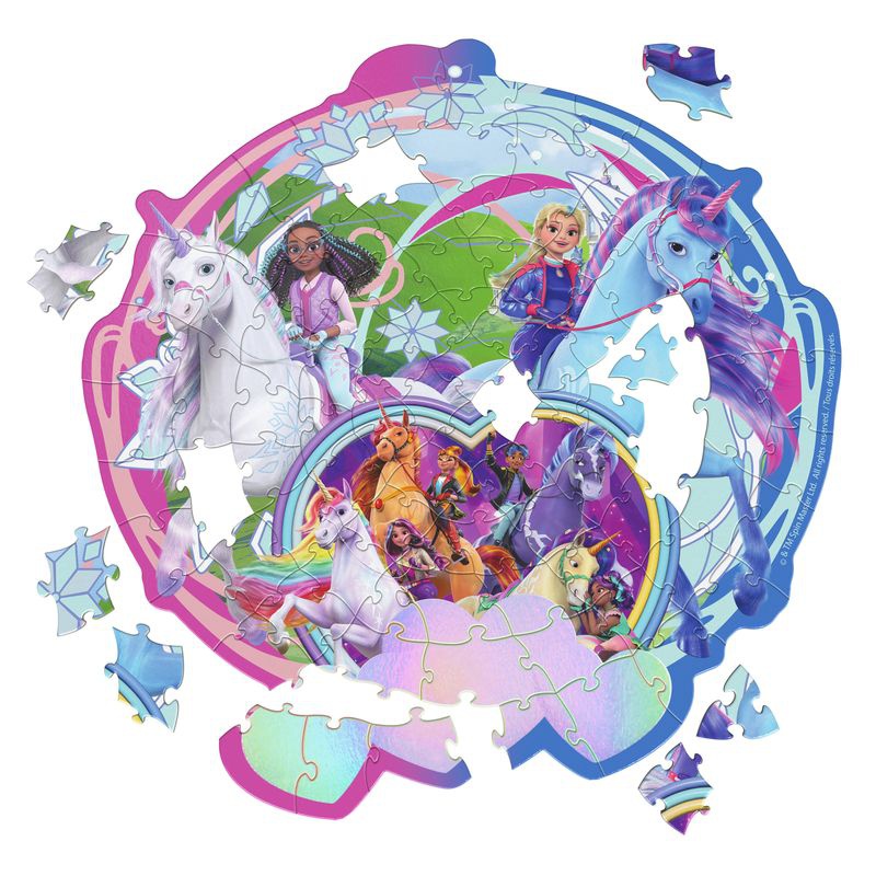Unicorn Academy Puzzle Eisabenteuer 100 Teile