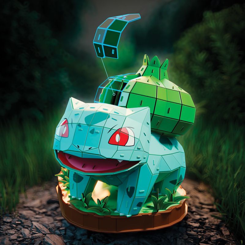 Puzzle Pokémon Bulbasaur 3D