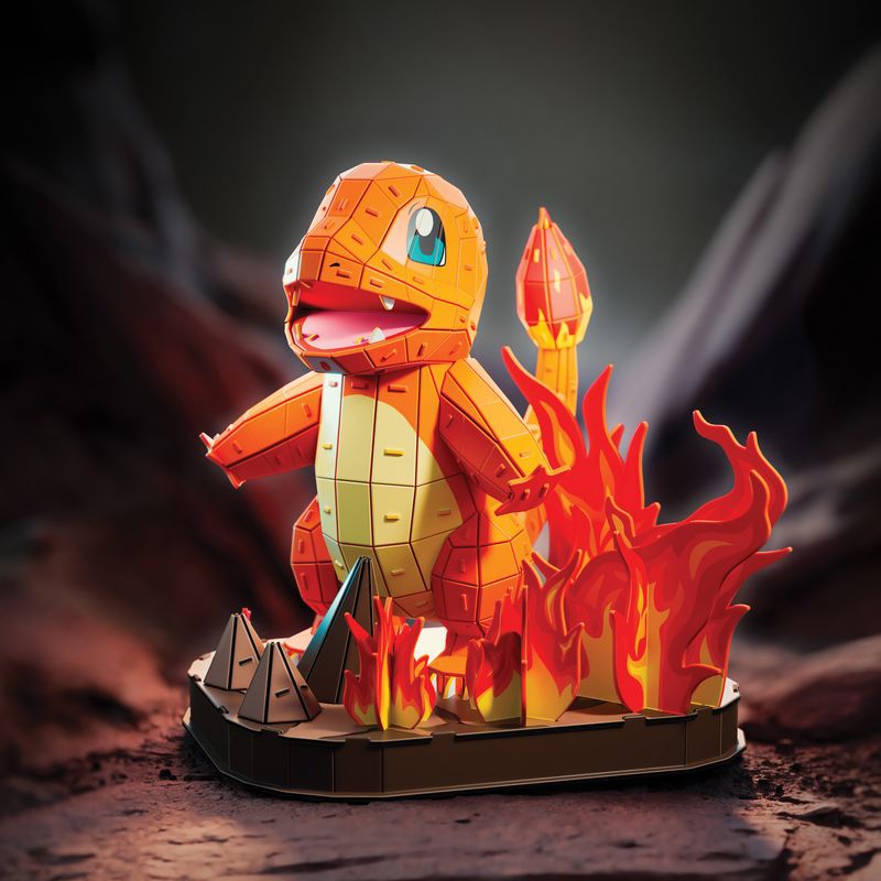 3D Puzzle Pokémon Charmander