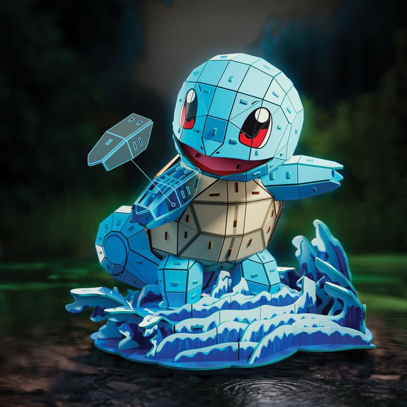 Pokémon Squirtle 3D Puzzle