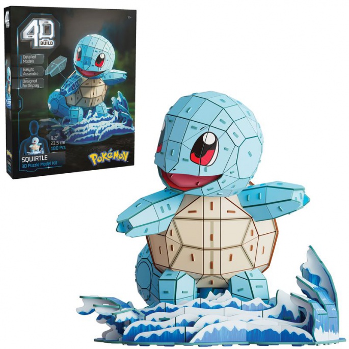 Pokémon Squirtle 3D Puzzle