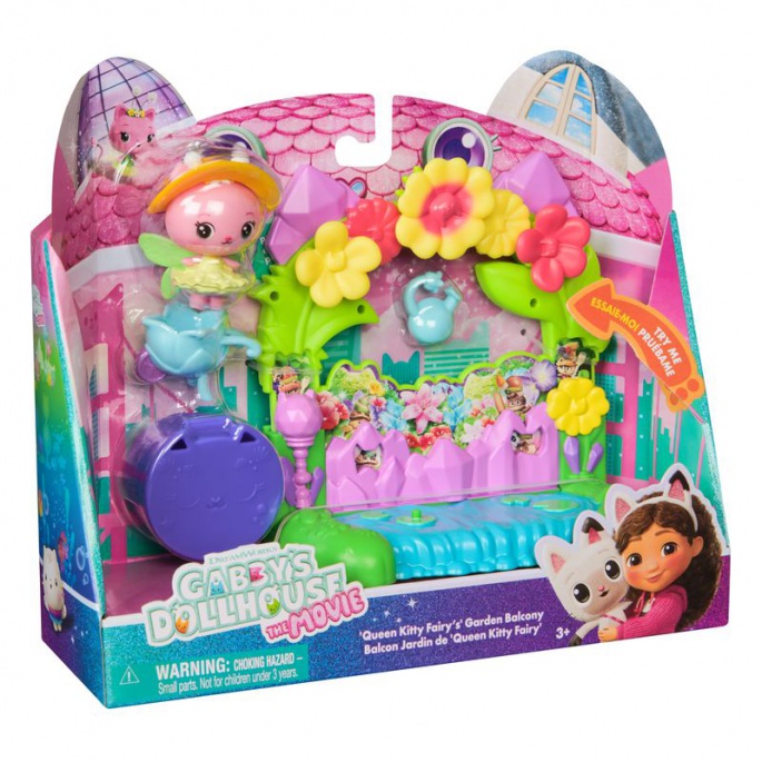 Gabby’s Dollhouse: Balkon-Spielset Garten