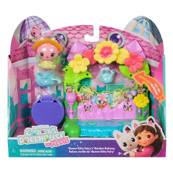 Gabby’s Dollhouse: Balkon-Spielset Garten