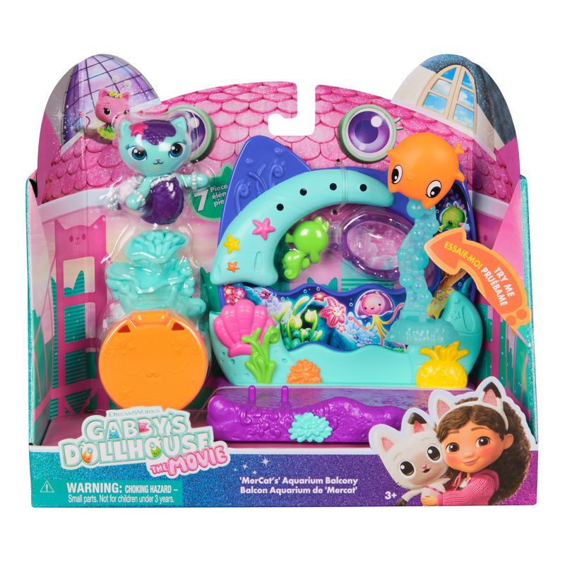 Gabby’s Dollhouse: Balkon-Spielset Aquarium