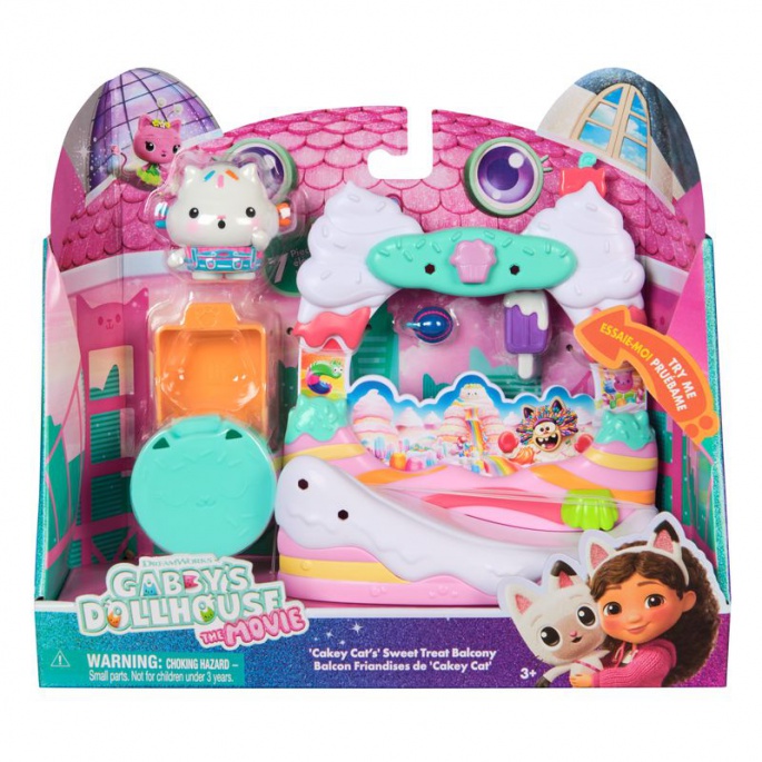 Gabby’s Dollhouse: Balkon-Spielset Konditorei