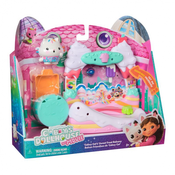 Gabby’s Dollhouse: Balkon-Spielset Konditorei