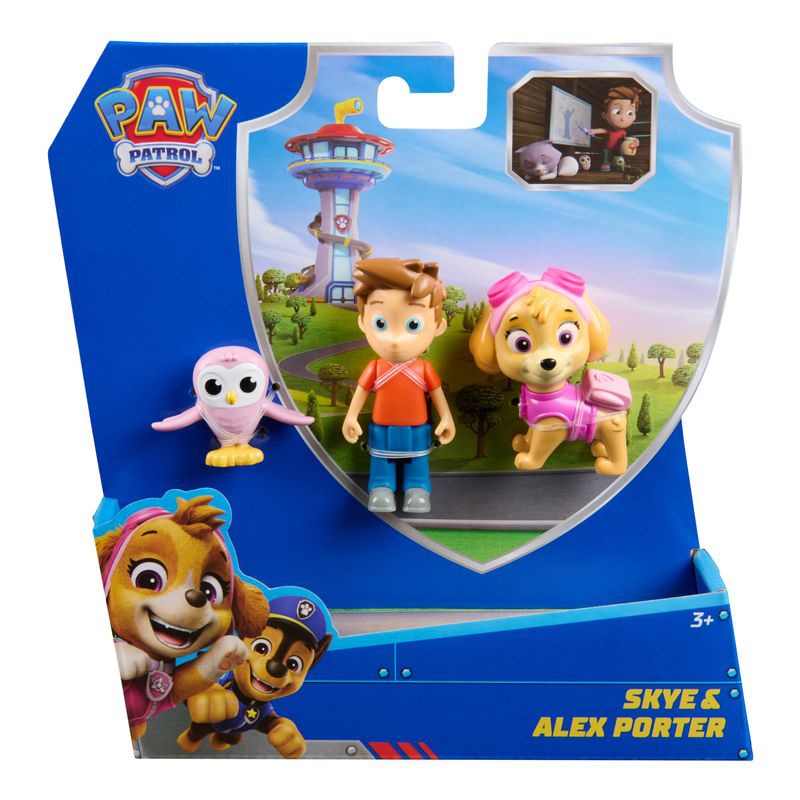 Paw Patrol Figur Skye und Alex Porter