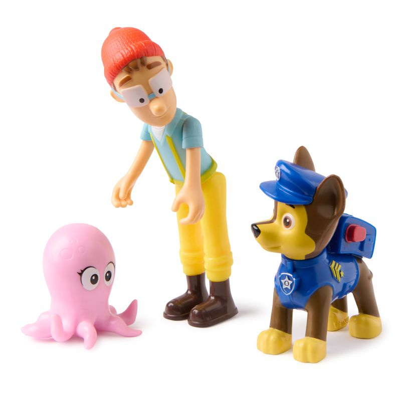 Paw Patrol Figur Chase und Kapitän Turbot