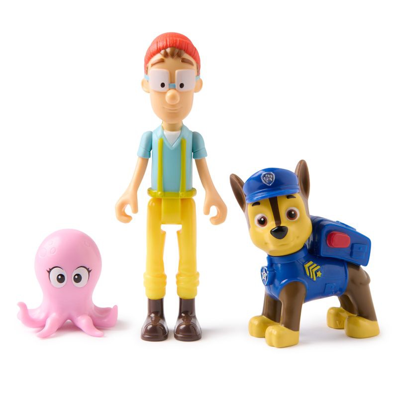 Paw Patrol Figur Chase und Kapitän Turbot