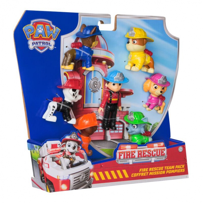 Paw Patrol Feuerwehr-Rettung Mehrfigurenpack