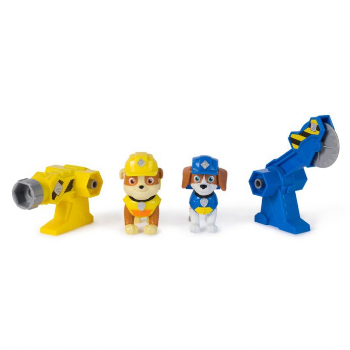 Rubble & Crew Figur Rubble und Wheeler mit Ausrüstung