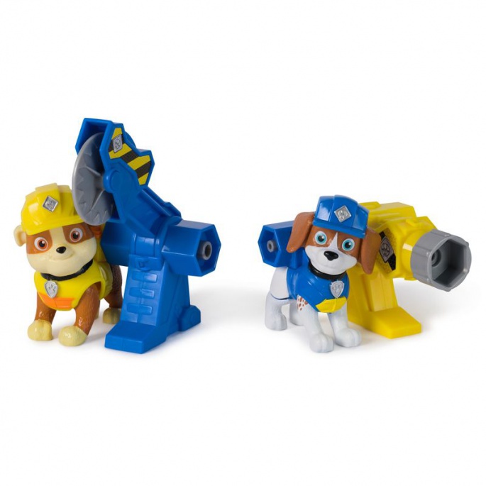 Rubble & Crew Figur Rubble und Wheeler mit Ausrüstung