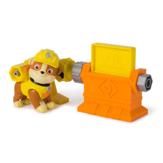 Rubble & Crew Figur Rubble und Wheeler mit Ausrüstung