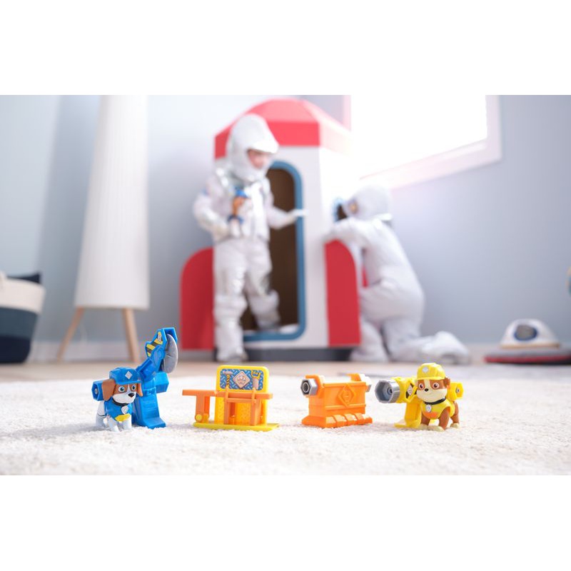 Rubble & Crew Figur Rubble und Wheeler mit Ausrüstung