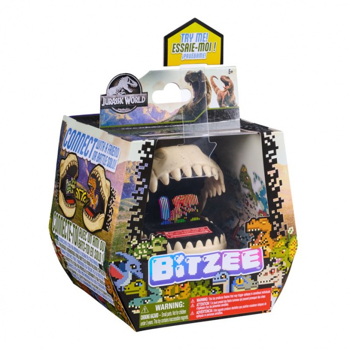 Bitzee Interaktive Digitale Tierchen Jurassic World mit Dinosauriern