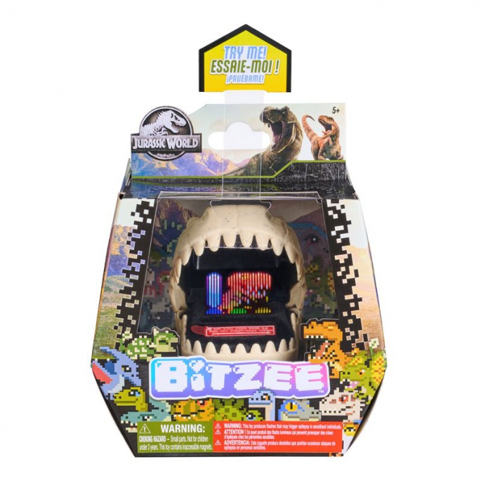 Bitzee Interaktive Digitale Tierchen Jurassic World mit Dinosauriern