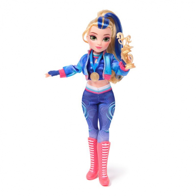 Unicorn Academy Puppe Isabel mit Pokal und Medaille 24 cm