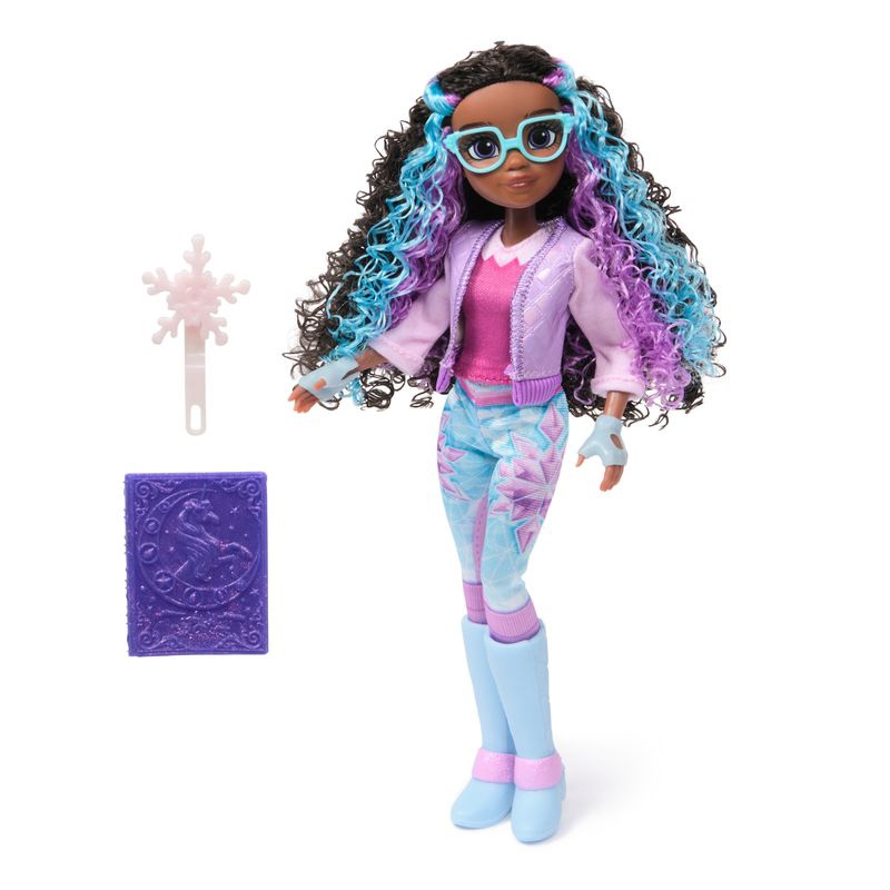 Unicorn Academy Puppe Layla mit Buch 24 cm