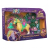 Unicorn Academy kleiner Stall mit Puppe Ava und Farbwechsel-Einhorn Leaf