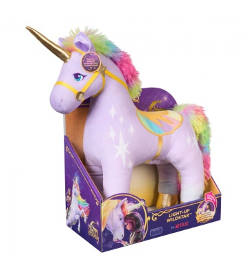 Unicorn Academy Plüscheinhorn Wildstar mit Geräuschen 38 cm