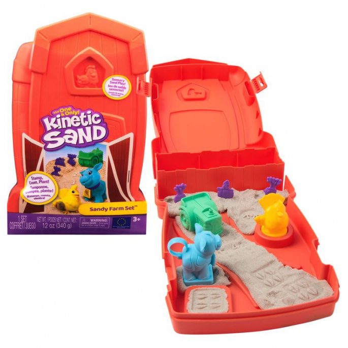 Kinetic Sand Erste Bauernhof-Spielset