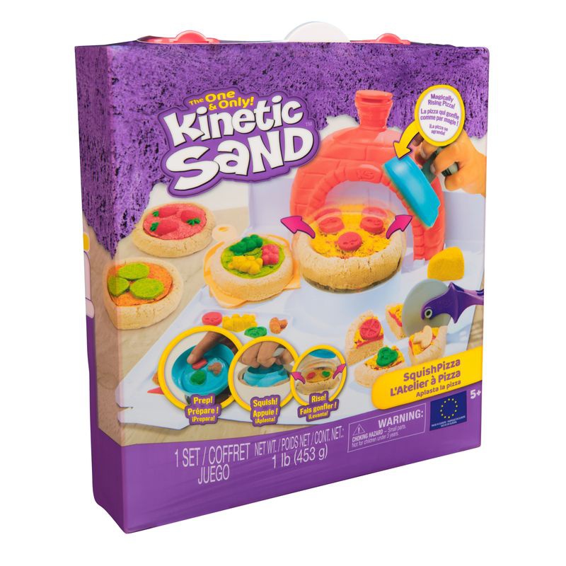 Kinetic Sand Pizza-Herstellung