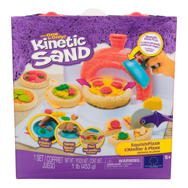 Kinetic Sand Pizza-Herstellung