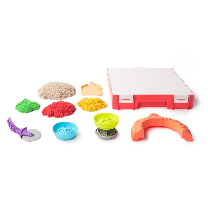 Kinetic Sand Pizza-Herstellung