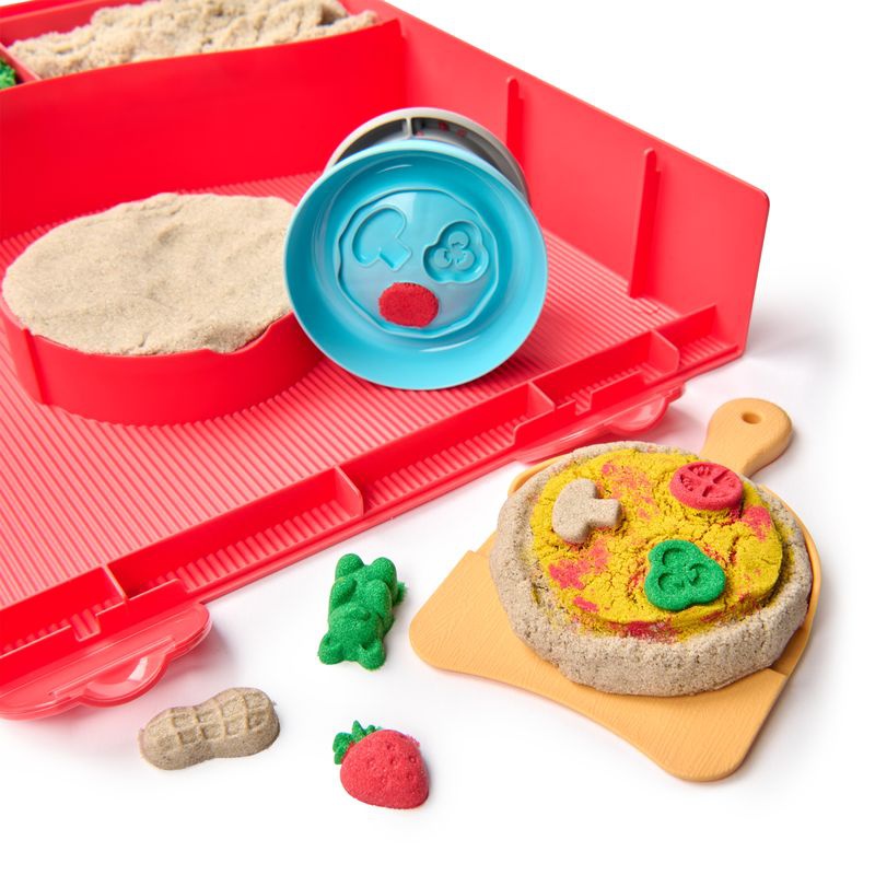 Kinetic Sand Pizza-Herstellung