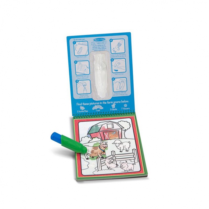 Melissa & Doug Water WOW Wassermal-Zauber Tiere