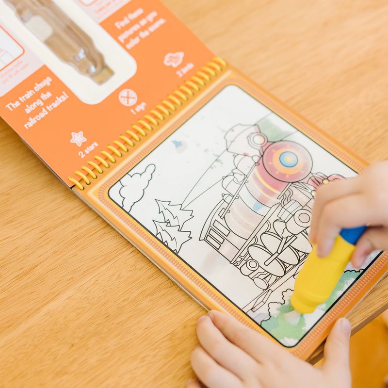 Melissa & Doug Water WOW magisches Wassermalen Fahrzeuge