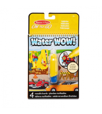 Melissa & Doug Water WOW magisches Wassermalen Fahrzeuge
