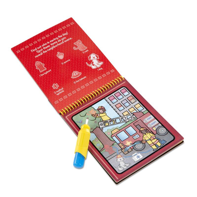 Melissa & Doug Water WOW magisches Wassermalen Fahrzeuge