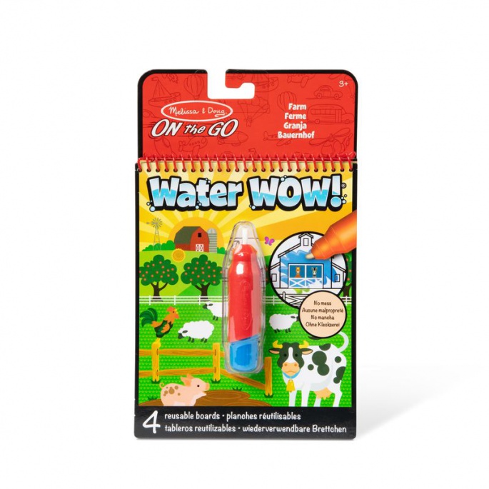 Melissa & Doug Water WOW Wasserzauber Bauernhof