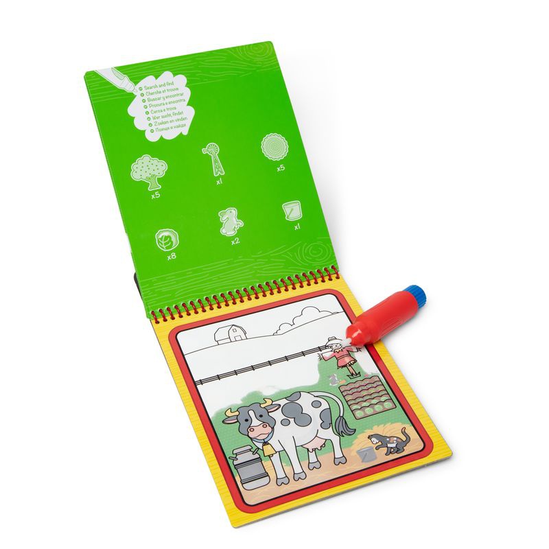 Melissa & Doug Water WOW Wasserzauber Bauernhof