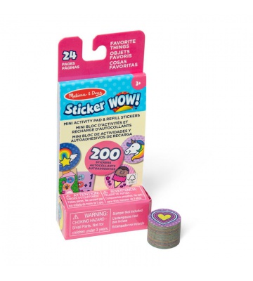 Melissa & Doug Sticker WOW Nachfüllset Lieblingsgegenstände