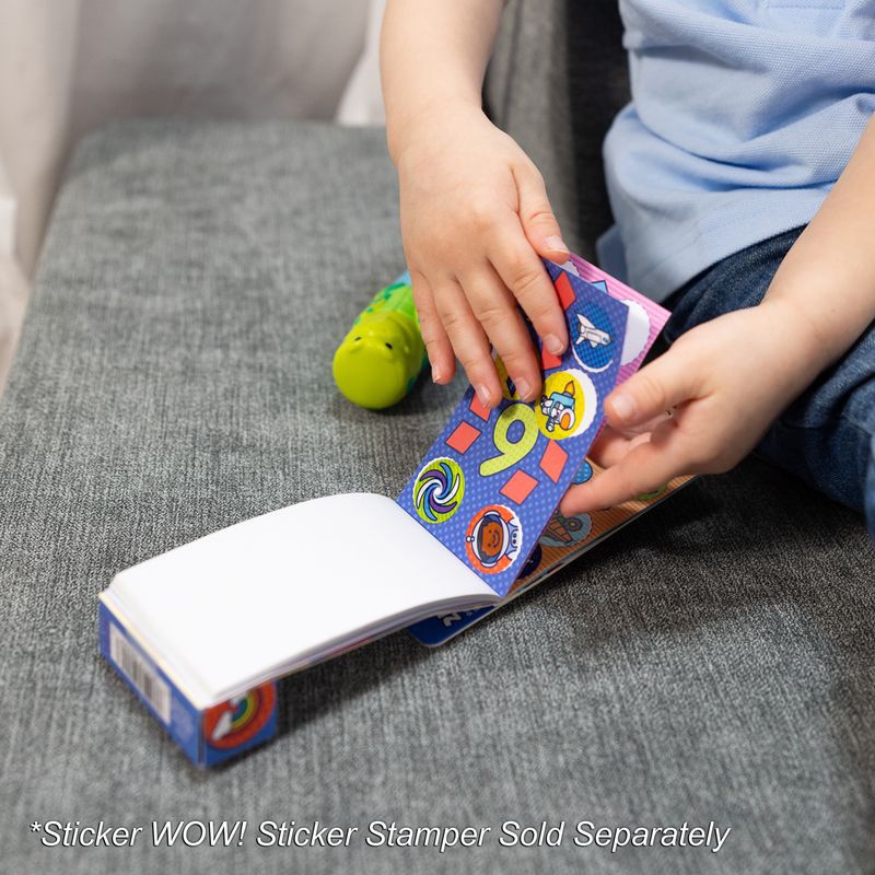 Melissa & Doug Sticker WOW Aufkleber-Nachfüllung Überraschungsröhre