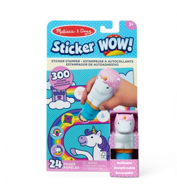 Melissa & Doug Sticker WOW Aufkleber Einhörner