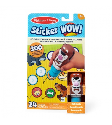 Melissa & Doug Sticker WOW Aufkleber Hunde