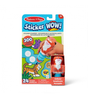 Melissa & Doug Sticker WOW Aufkleber Tiger