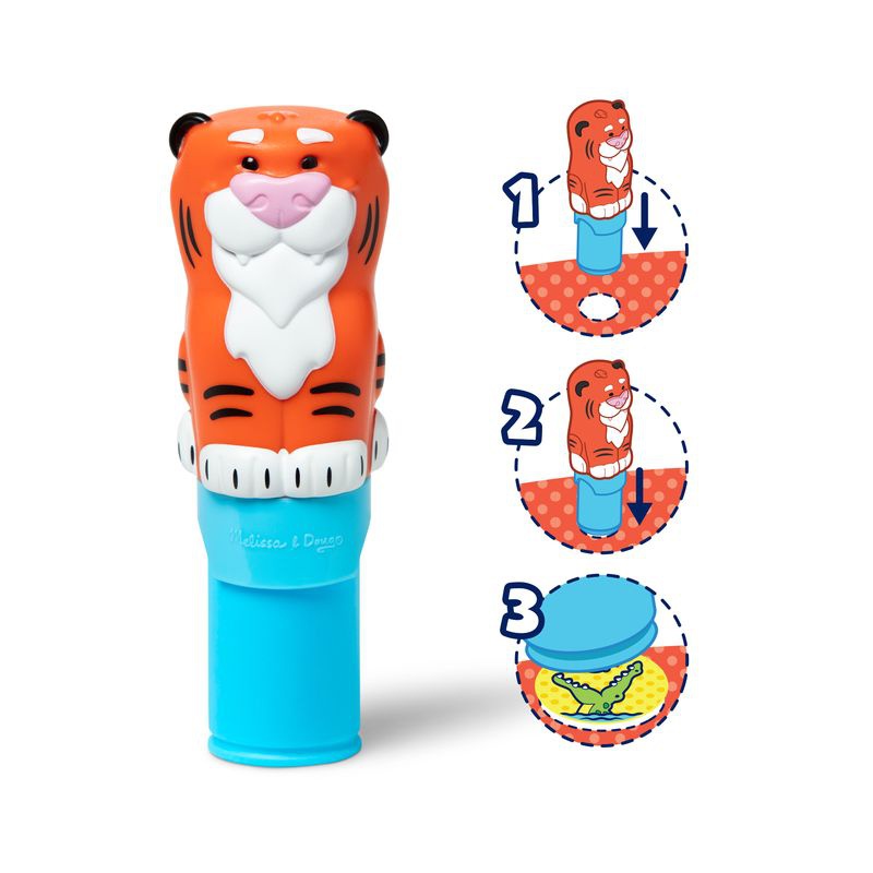 Melissa & Doug Sticker WOW Aufkleber Tiger