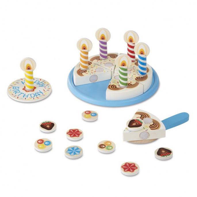 Melissa & Doug Geburtstagskuchen-Set