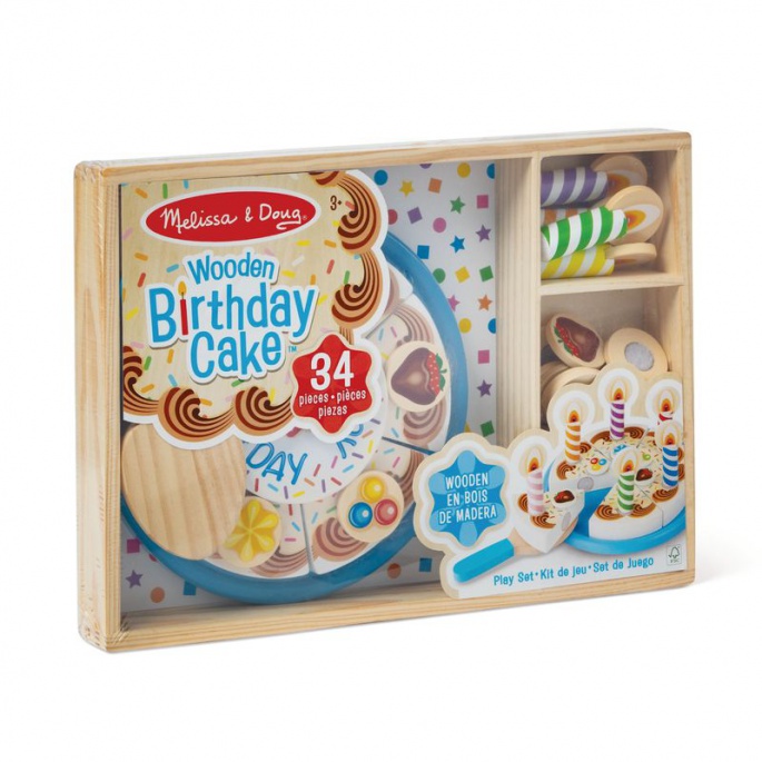 Melissa & Doug Geburtstagskuchen-Set