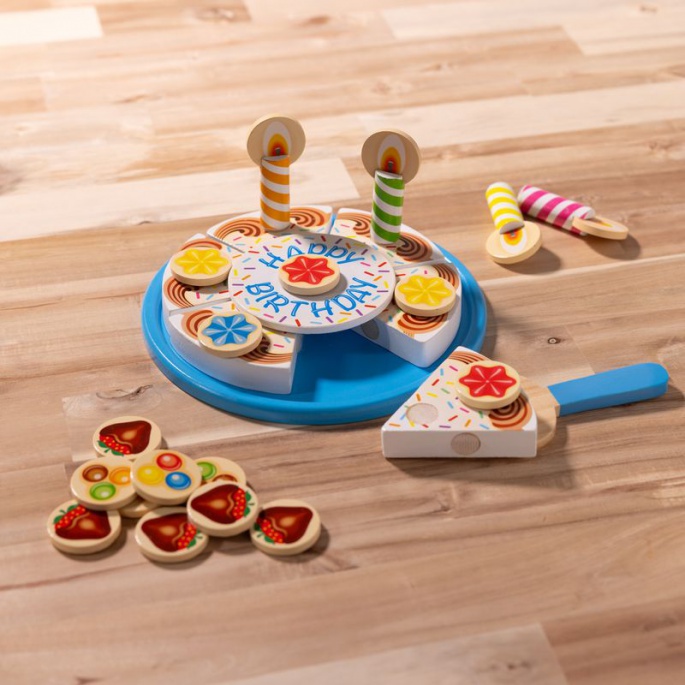 Melissa & Doug Geburtstagskuchen-Set